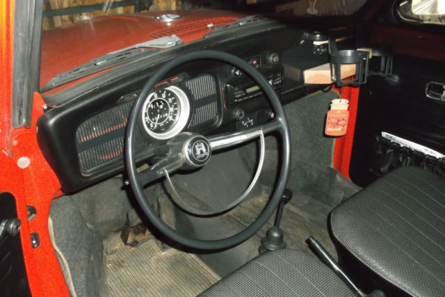 1971 Orange Volkswagen Beetle - Classic