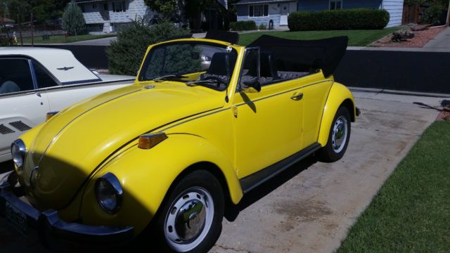 1971 Burgundy Volkswagen Beetle - Classic Convertible