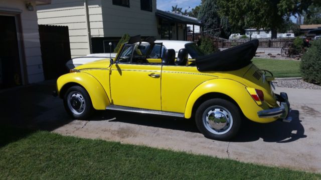 1971 Burgundy Volkswagen Beetle - Classic Convertible