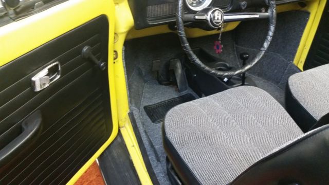 1971 Burgundy Volkswagen Beetle - Classic Convertible