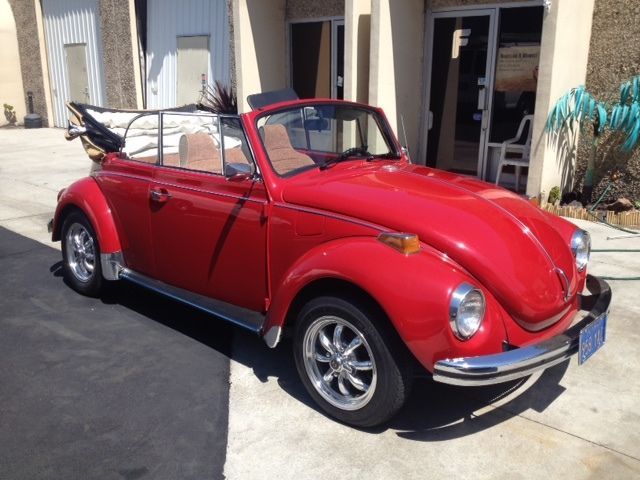 1971 Blue Volkswagen Beetle - Classic Convertible