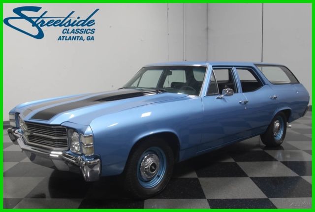 1971 Blue Chevrolet Chevelle