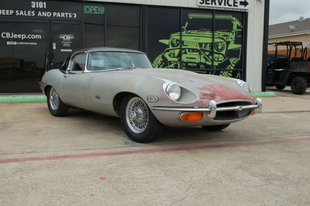 1971 Silver Jaguar E-Type