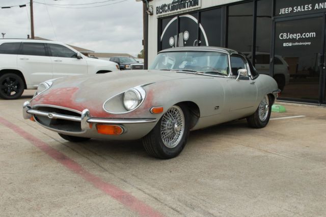1971 Silver Jaguar E-Type