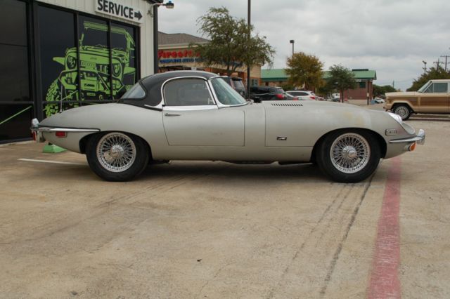 1971 Silver Jaguar E-Type