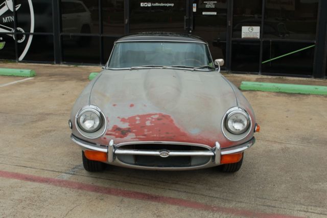 1971 Silver Jaguar E-Type