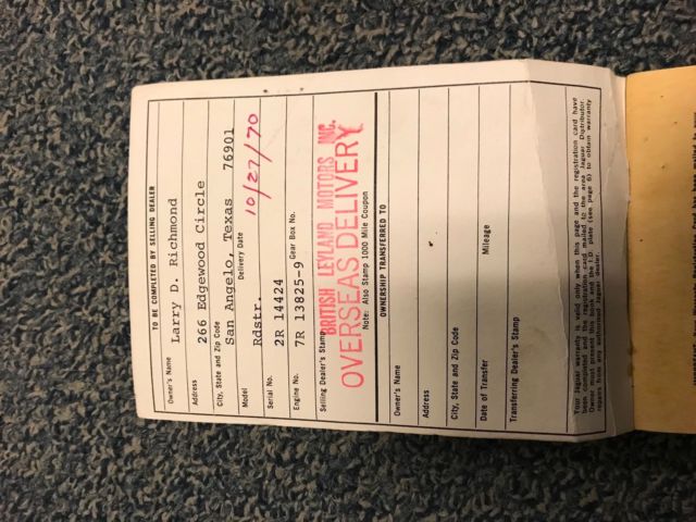 1971 Silver Jaguar E-Type