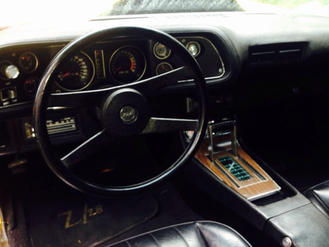 1971 Yellow Chevrolet Camaro Coupe