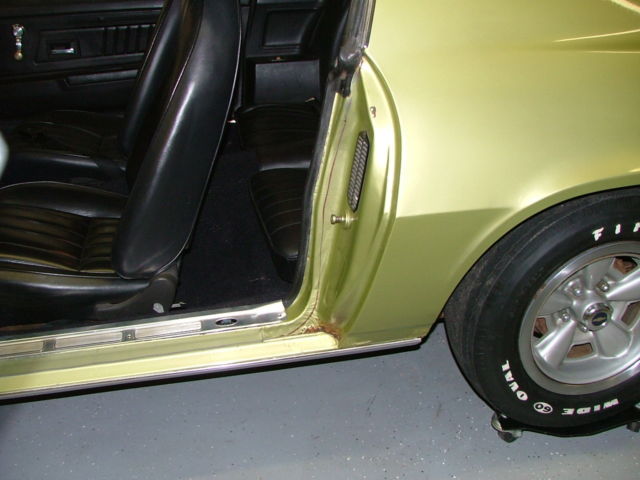 1971 Green Chevrolet Camaro Coupe