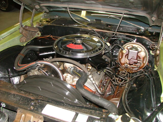 1971 Green Chevrolet Camaro Coupe