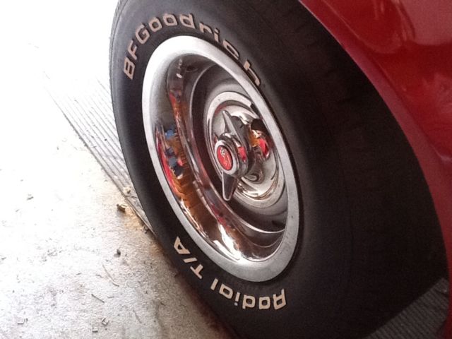 1971 red Chevrolet Camaro