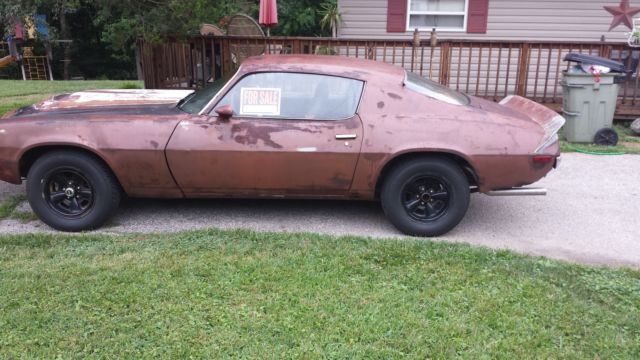 1971 red Chevrolet Camaro