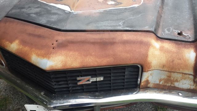 1971 red Chevrolet Camaro