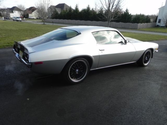 1971 Silver Chevrolet Camaro Coupe