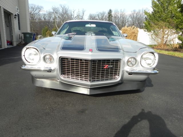 1971 Silver Chevrolet Camaro Coupe