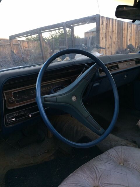 1971 Blue Dodge Charger Fastback