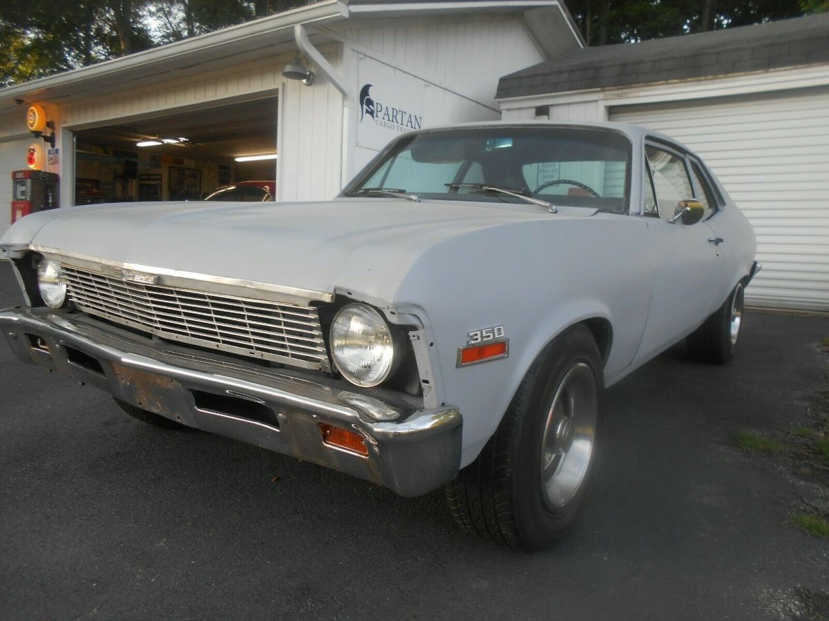 1971 Gray Chevrolet Nova Coupe