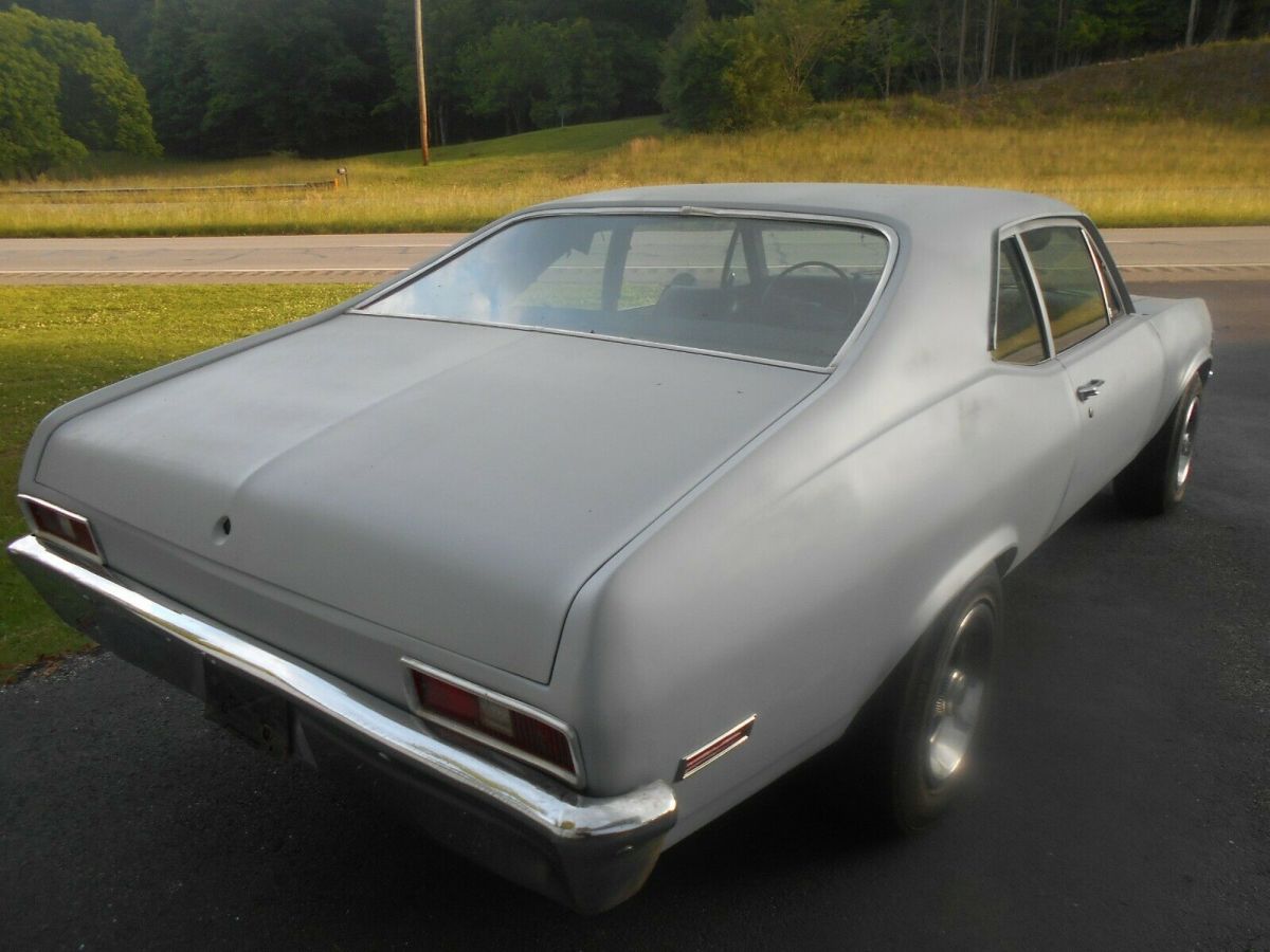 1971 Gray Chevrolet Nova Coupe