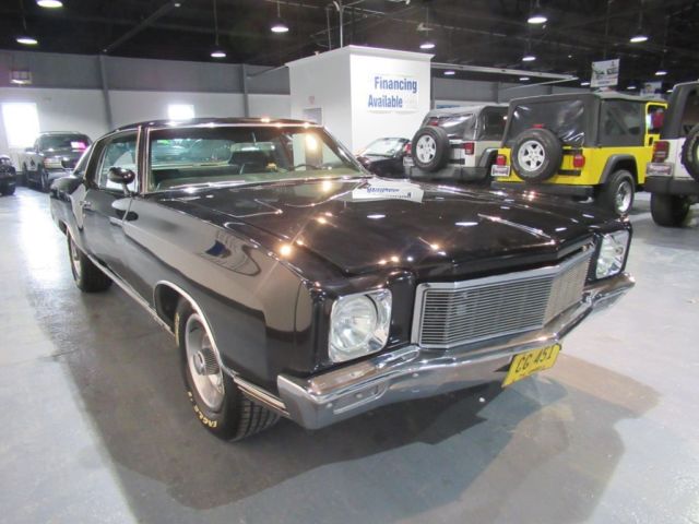 1971 Black Chevrolet Monte Carlo --