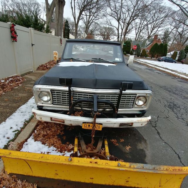 1971 Black Chevrolet C-10 Standard Cab Pickup