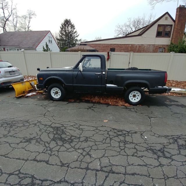 1971 Black Chevrolet C-10 Standard Cab Pickup