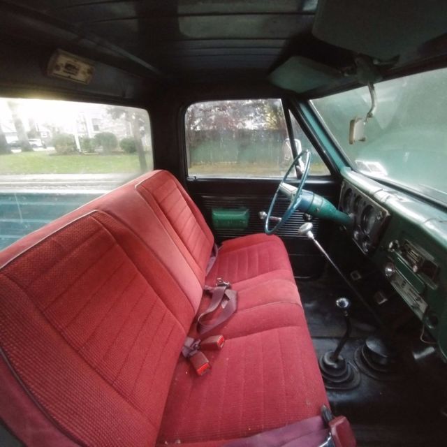 1971 Black Chevrolet C/K Pickup 1500 1971 cab and fenders bed 1994side step