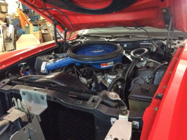 1971 Red Ford Mustang Fastback