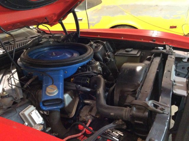 1971 Red Ford Mustang Fastback