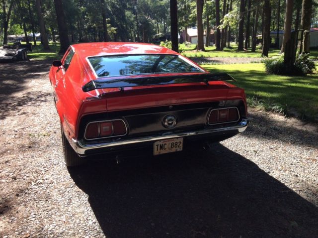 1971 Red Ford Mustang Fastback