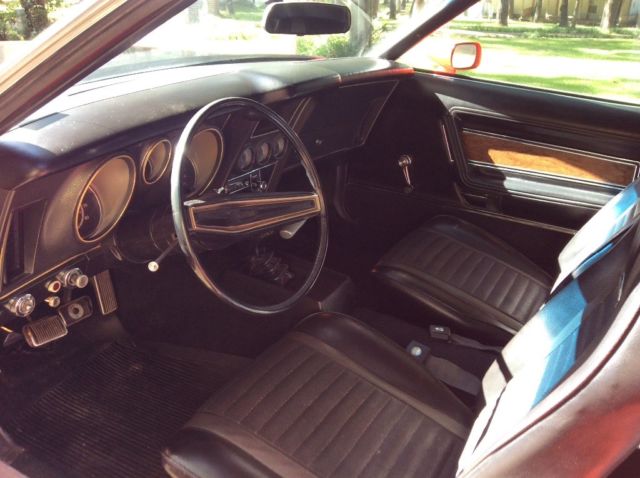1971 Red Ford Mustang Fastback