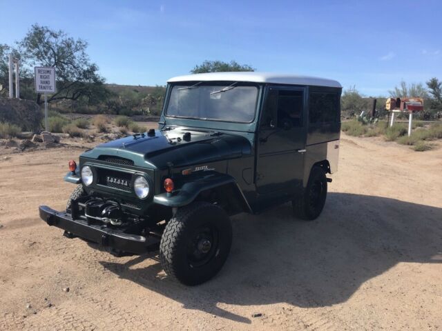 1970 Green Toyota Land Cruiser
