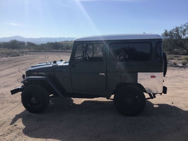 1970 Green Toyota Land Cruiser