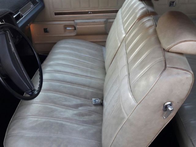 1972 butternut yellow Chevrolet Impala Convertible