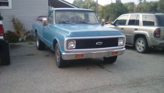 1972 Blue Chevrolet C/K Pickup 2500 Standard Cab Pickup