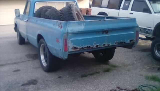 1972 Blue Chevrolet C/K Pickup 2500 Standard Cab Pickup