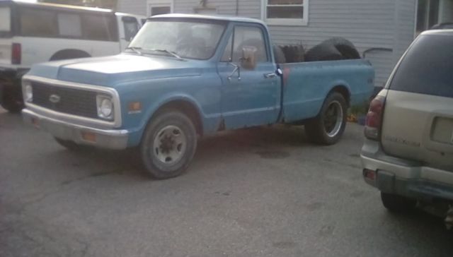 1972 Blue Chevrolet C/K Pickup 2500 Standard Cab Pickup