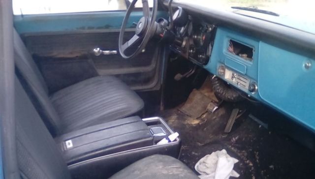 1972 Blue Chevrolet C/K Pickup 2500 Standard Cab Pickup