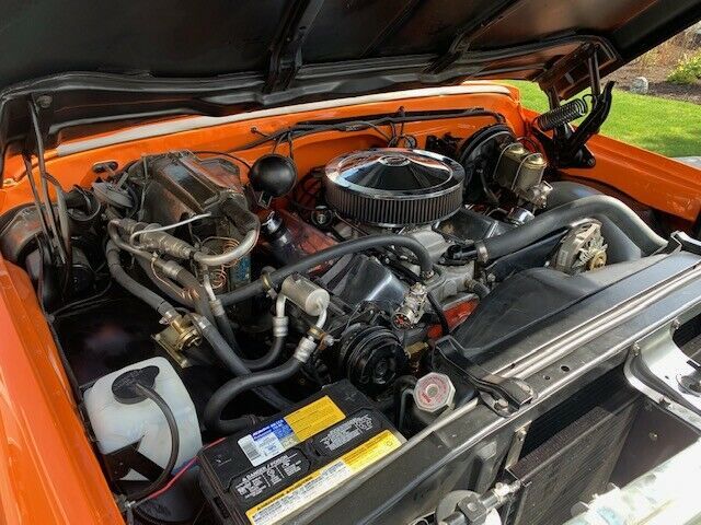 1972 Orange Chevrolet Blazer Convertible