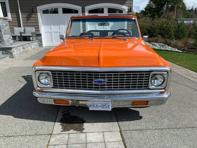 1972 Orange Chevrolet Blazer Convertible