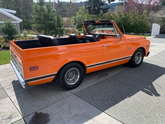 1972 Orange Chevrolet Blazer Convertible