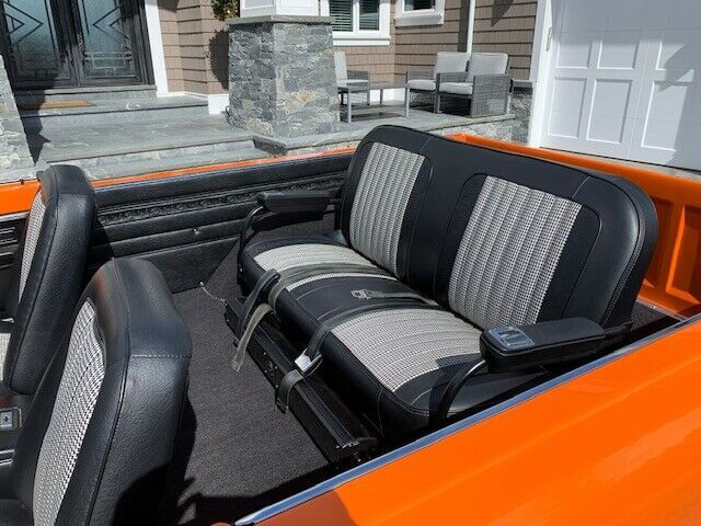 1972 Orange Chevrolet Blazer Convertible