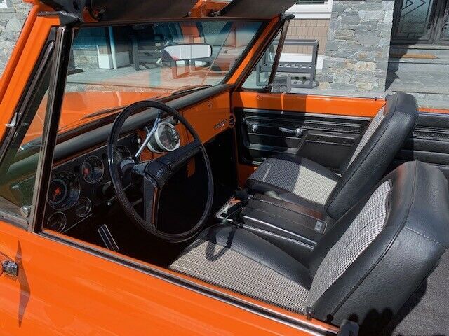 1972 Orange Chevrolet Blazer Convertible