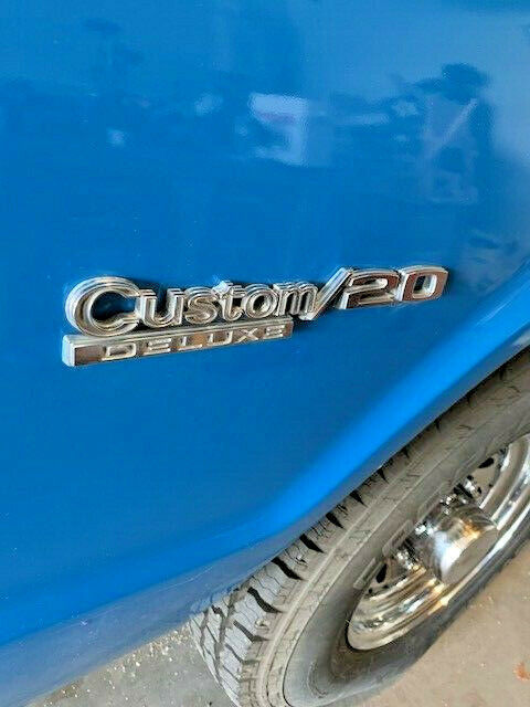 1972 Blue Chevrolet C/K Pickup 2500 Standard Cab Pickup