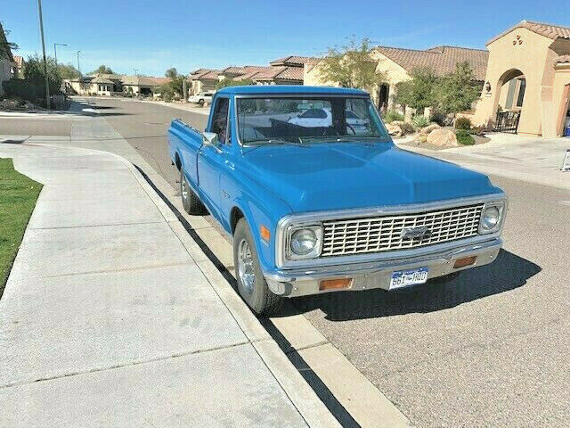 1972 Blue Chevrolet C/K Pickup 2500 Standard Cab Pickup