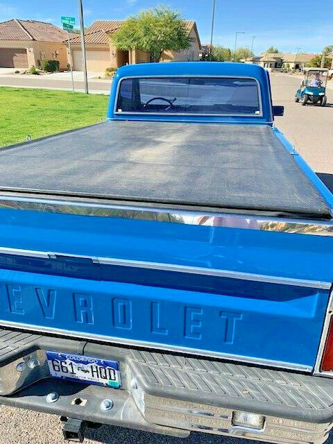 1972 Blue Chevrolet C/K Pickup 2500 Standard Cab Pickup