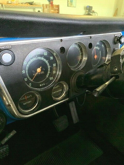 1972 Blue Chevrolet C/K Pickup 2500 Standard Cab Pickup