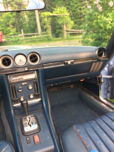 1972 Blue Mercedes-Benz SL-Class