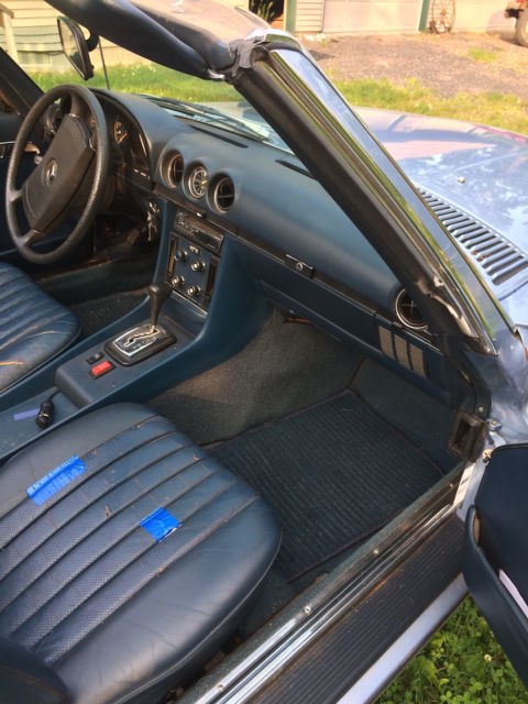 1972 Blue Mercedes-Benz SL-Class