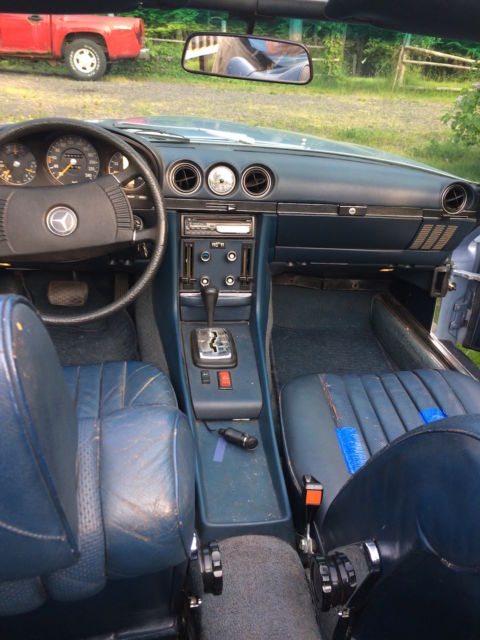 1972 Blue Mercedes-Benz SL-Class