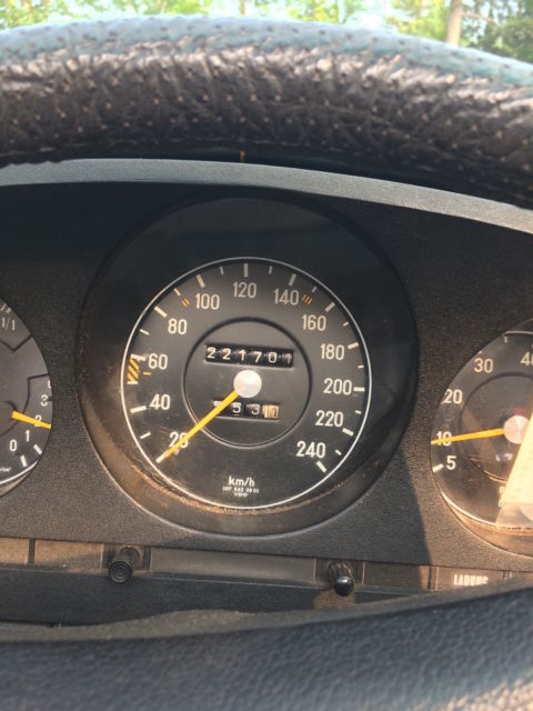 1972 Blue Mercedes-Benz SL-Class